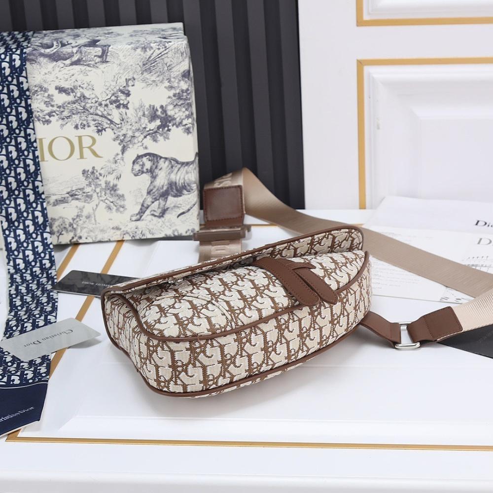 Modern Luxury Monogram Calfskin Shoulder Bag