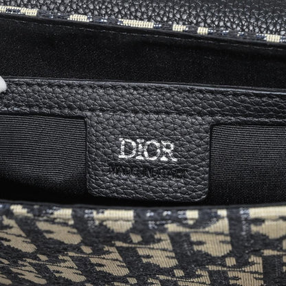 Stylish Premium Black Calfskin Shoulder Bag