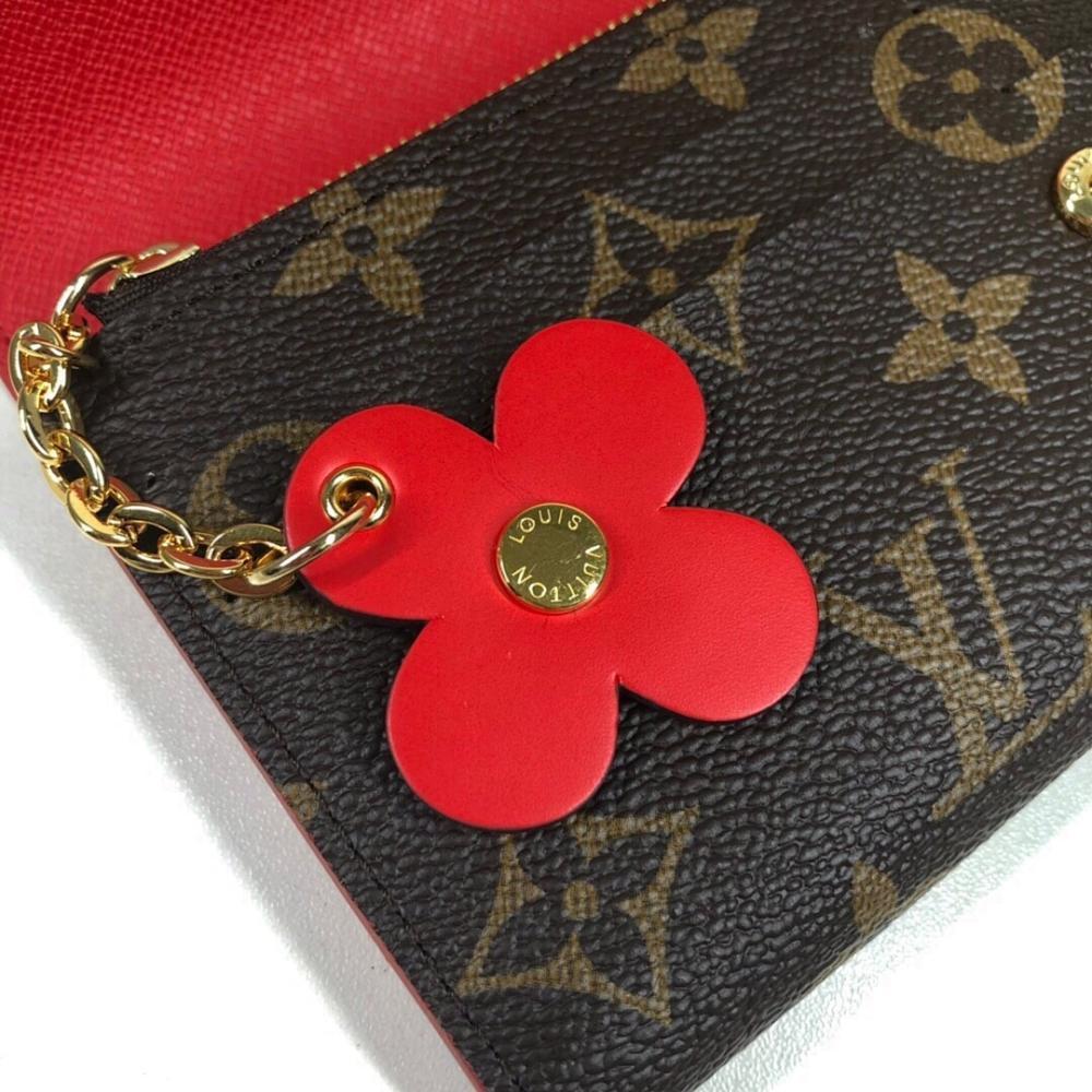 Modern Luxury Pink Leather Wallet