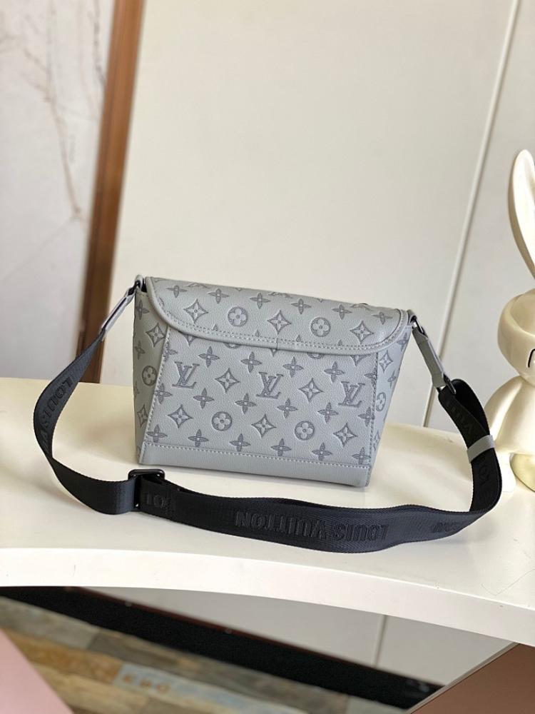 Elegant Premium Monogram Leather Shoulder Bag