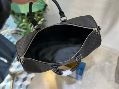 Modern Italian-Inspired Leather Top Handle Bag