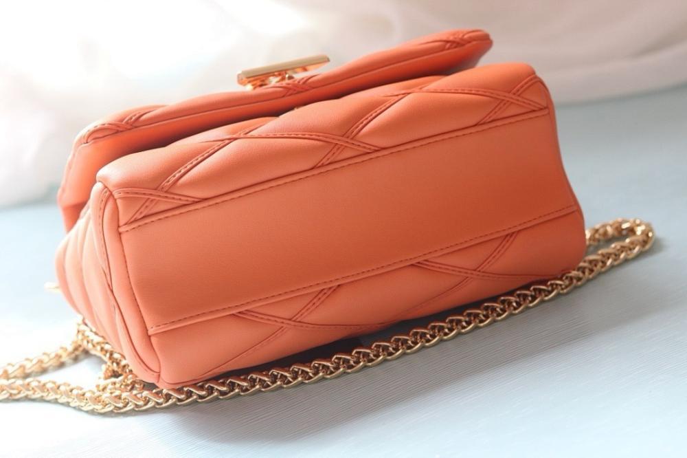 Modern Premium Quilted Lambskin Top Handle Bag