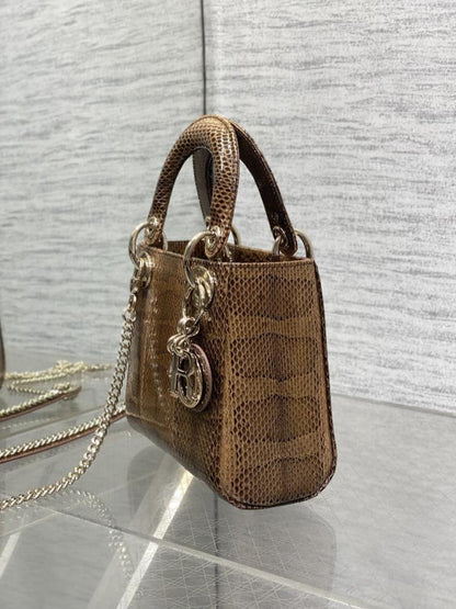 Leather Top Handle Bag