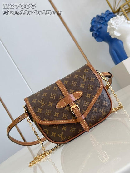 Leather Top Handle Bag