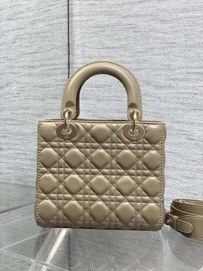 Leather Top Handle Bag