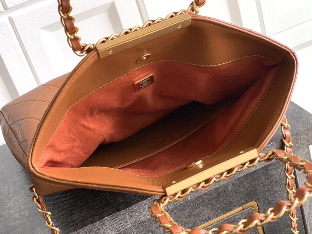 Classic Studded Leather Top Handle Bag