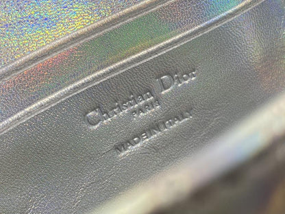 Silver Top Handle Bag