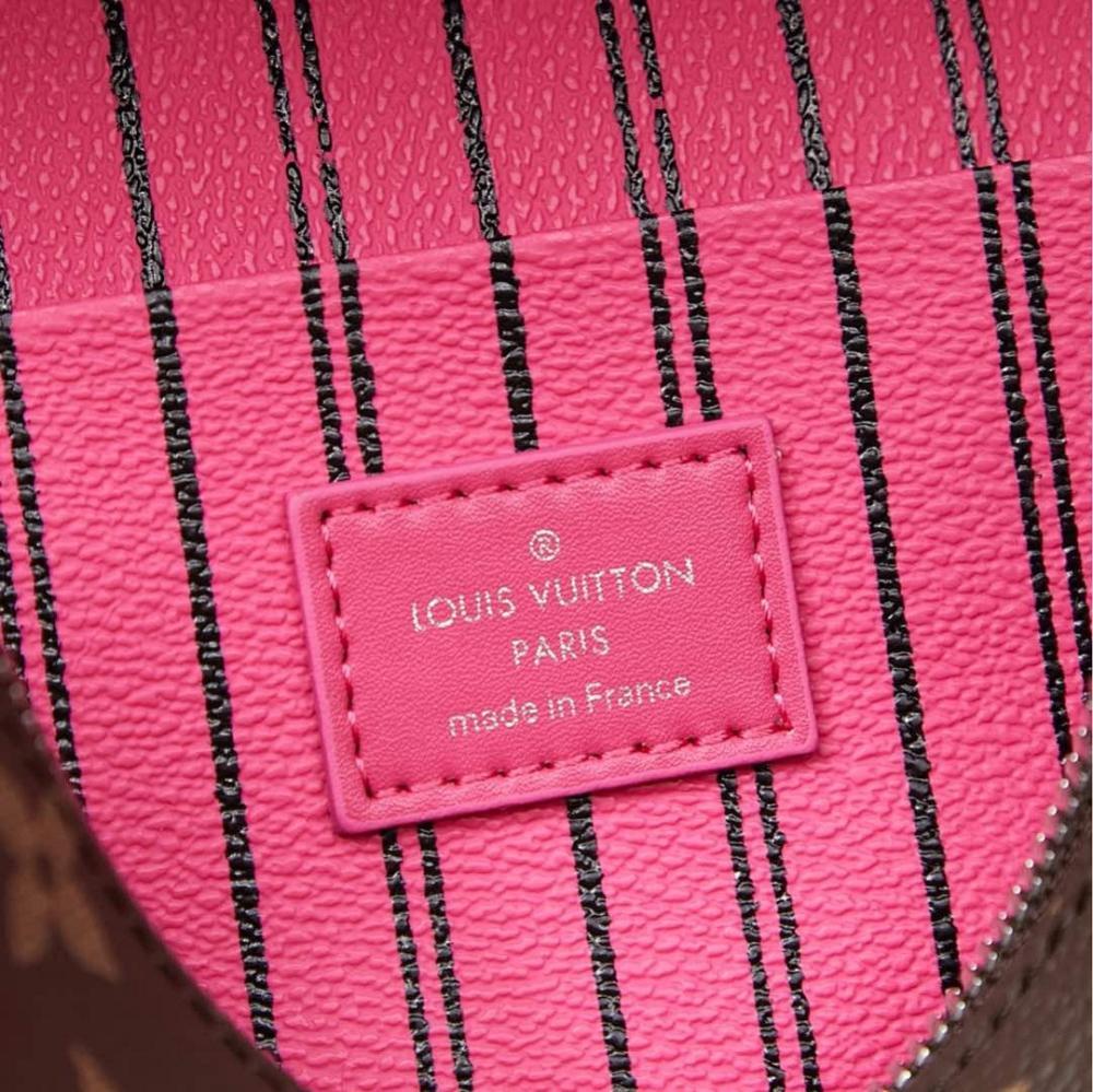 Luxury Stylish Monogram Leather Top Handle Bag