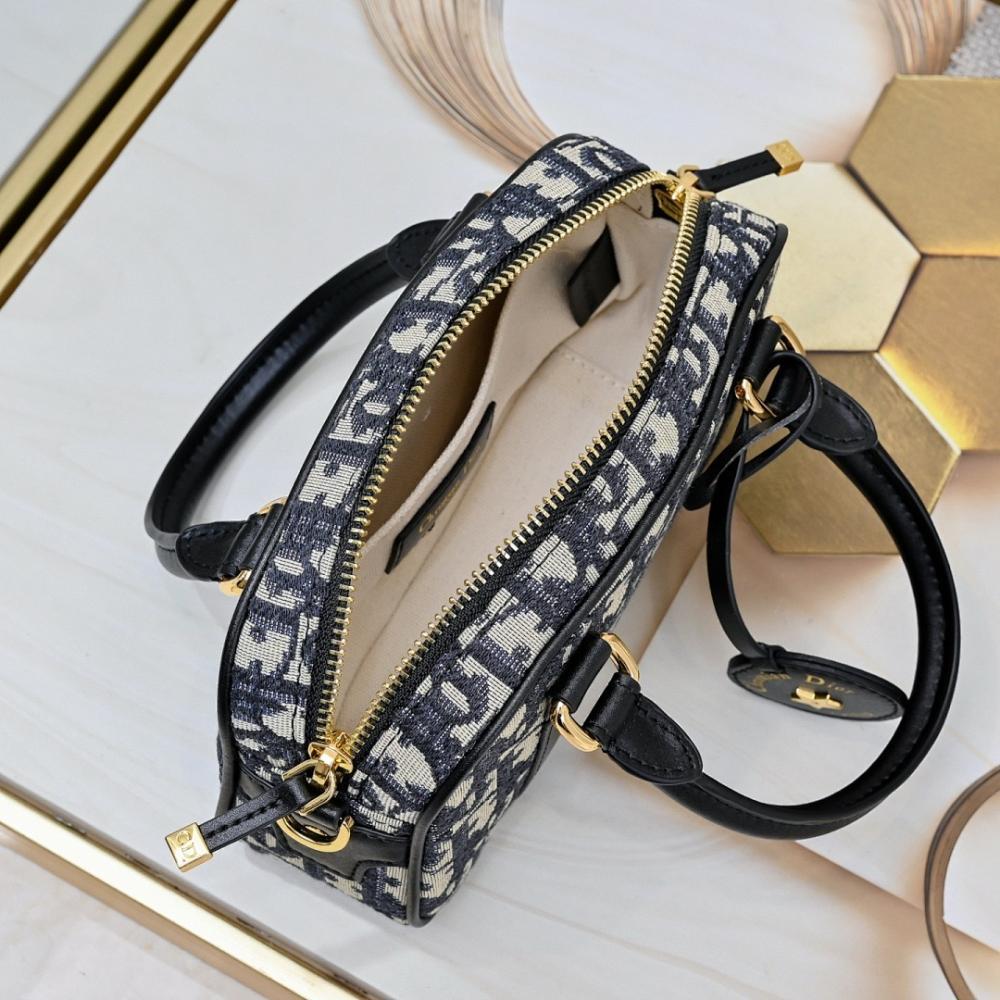Modern Luxury Printed Top Handle Bag