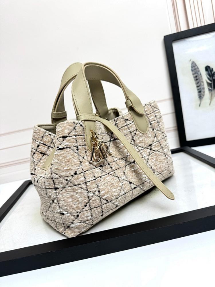 Italian-Inspired Elegant Blue Jacquard Shoulder Bag