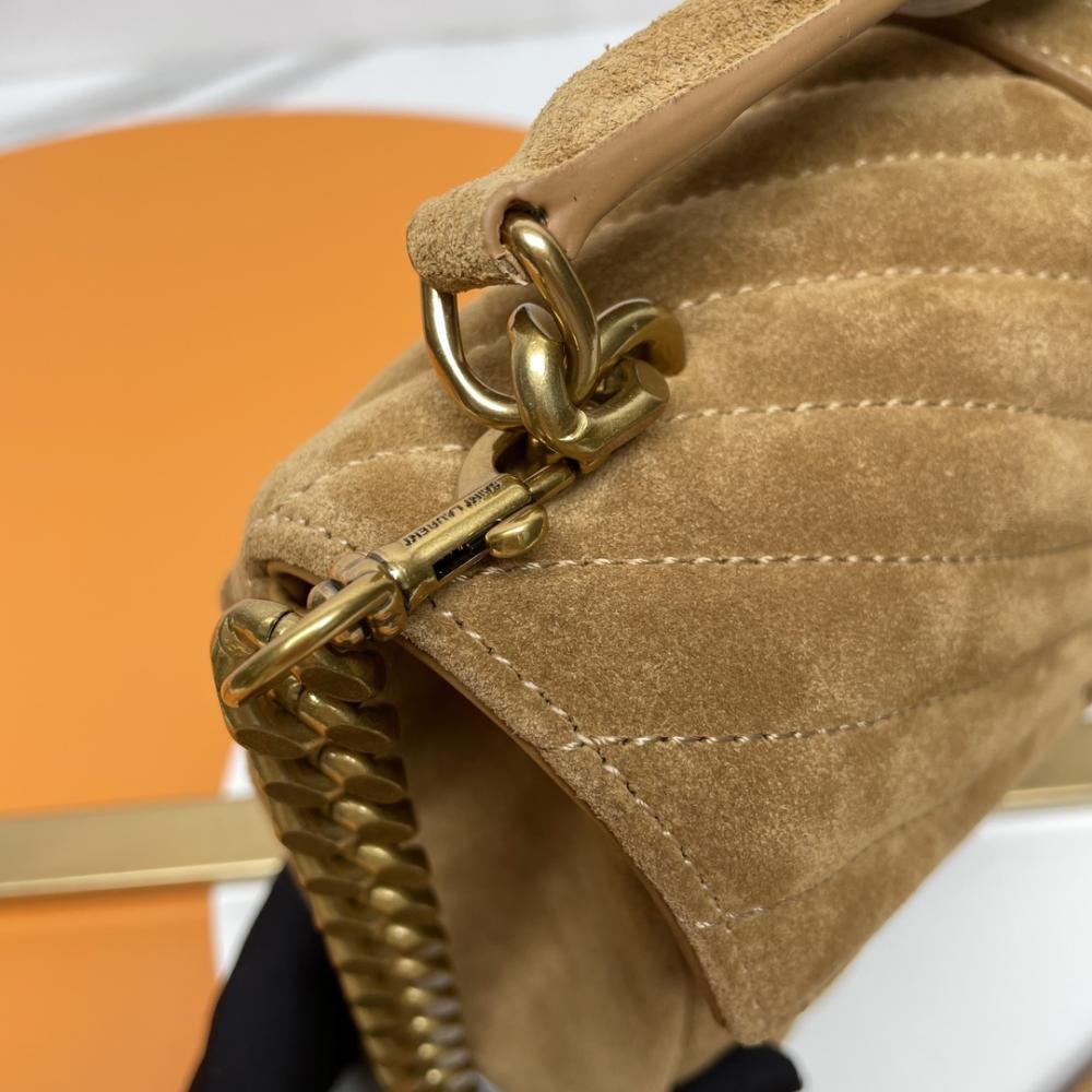 Classic Leather Shoulder Bag