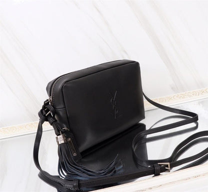 Italian-Inspired Luxury Calfskin Crossbody Bag