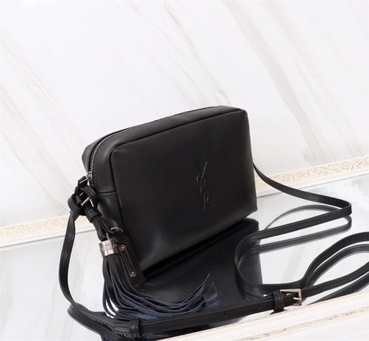 Italian-Inspired Luxury Calfskin Crossbody Bag