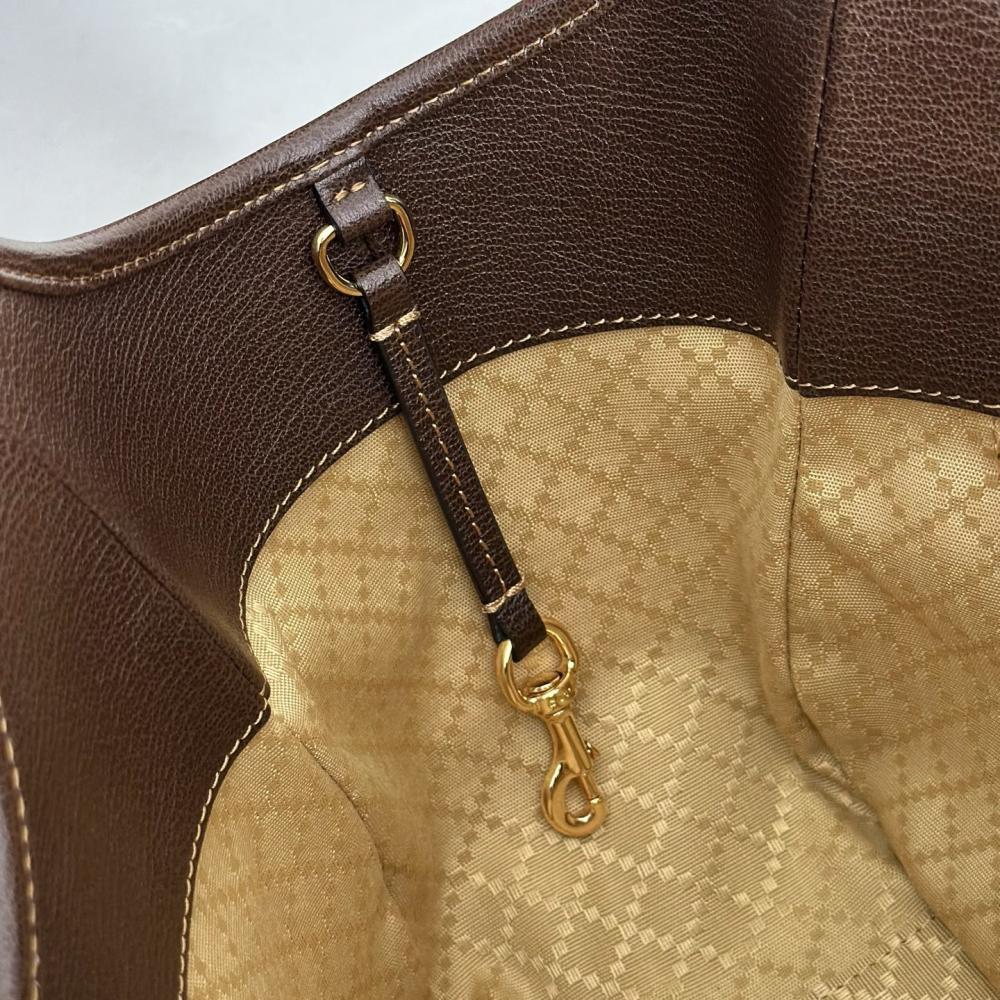 Leather Top Handle Bag
