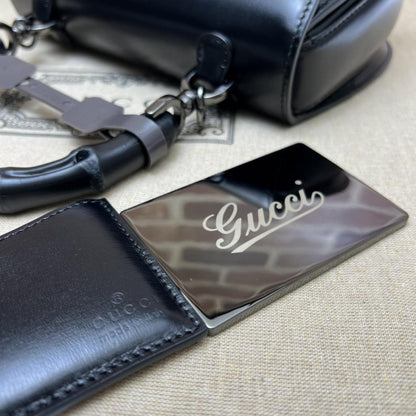 Practical Elegant Leather Top Handle Bag