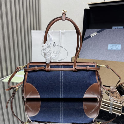 Denim Crossbody Bag