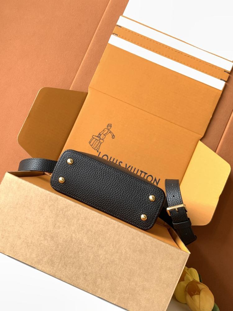 Leather Top Handle Bag
