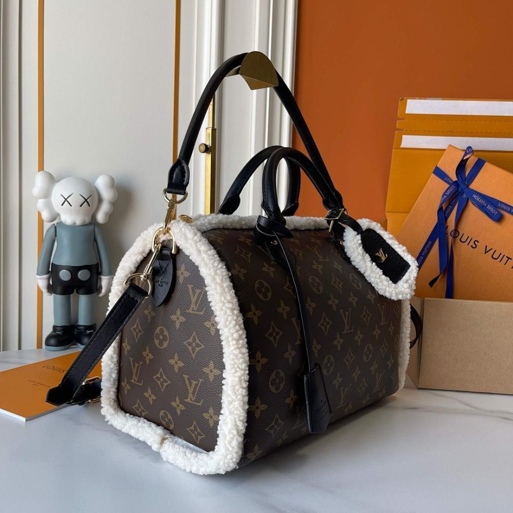 Classic Premium Monogram Lambskin Top Handle Bag