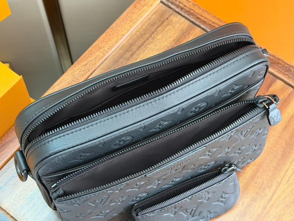 Luxury Refined Monogram Calfskin Shoulder Bag