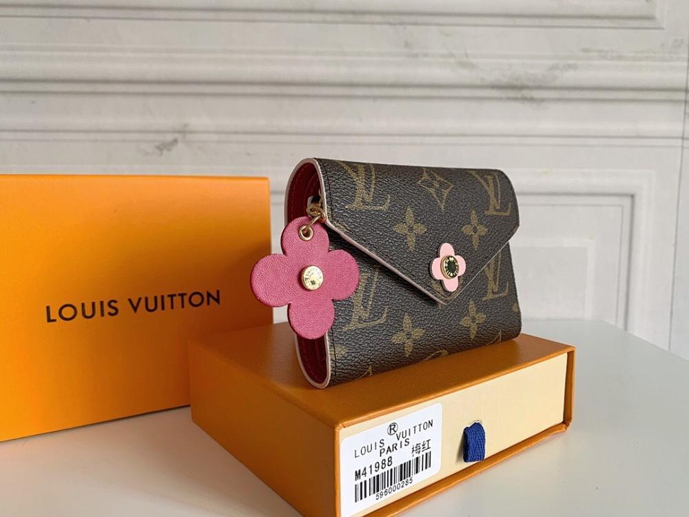 Modern Pink Leather Wallet