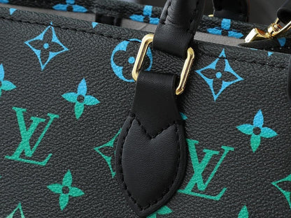 OnTheGo Monogram Jacquard Shoulder Bag