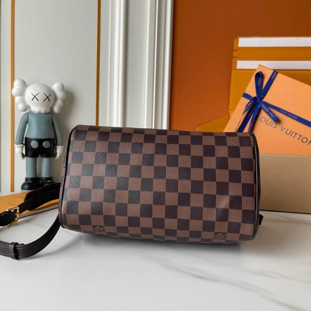 Speedy Bandouliere Monogram Calfskin Crossbody Bag