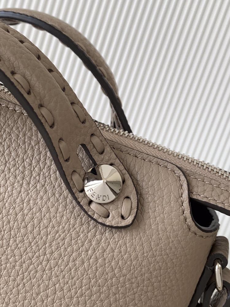 Leather Top Handle Bag