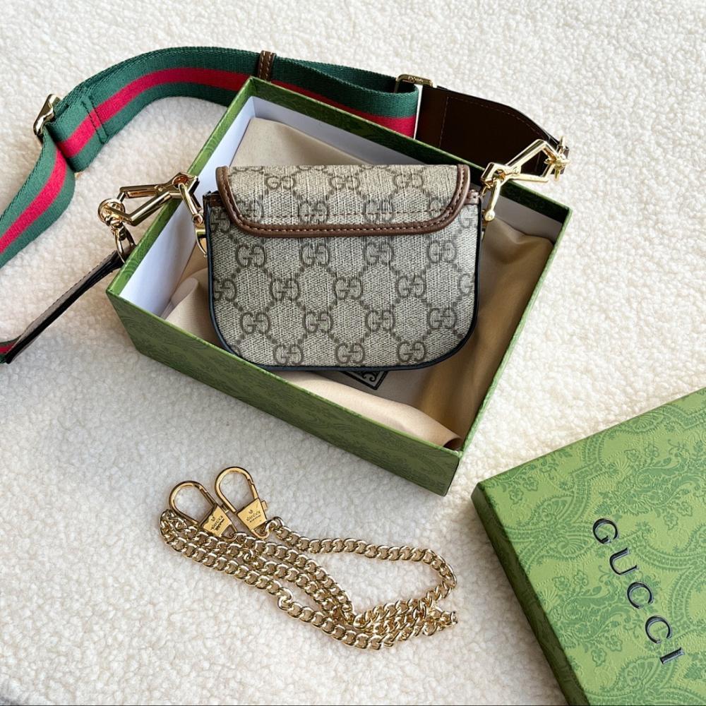 Modern Italian-Inspired Brown Monogram Shoulder Bag