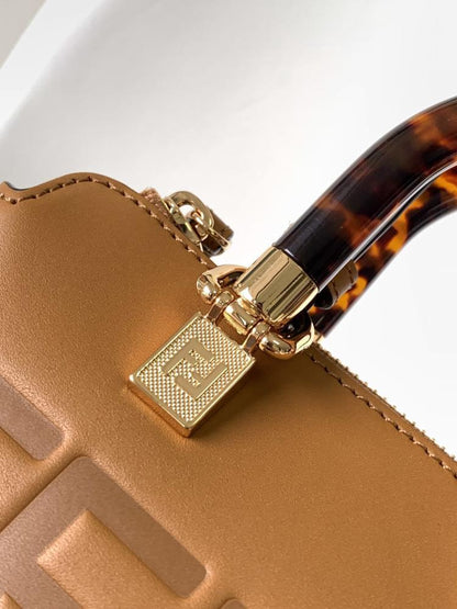 Calfskin Top Handle Bag