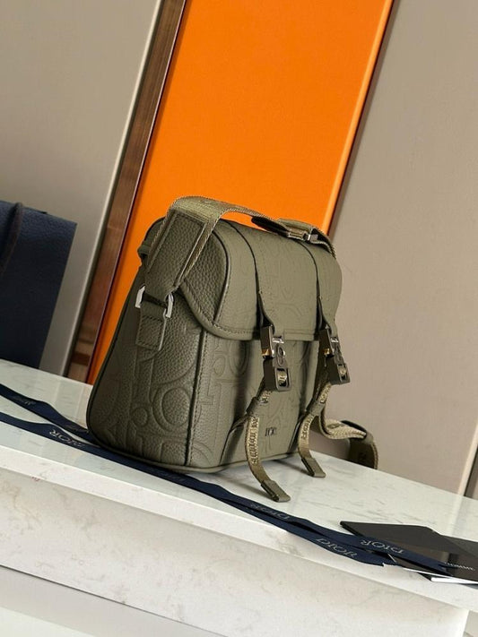 Stylish Premium Black Printed Calfskin Shoulder Bag