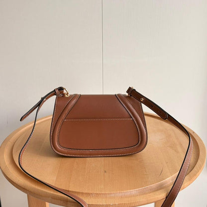 Stylish Refined Monogram Leather Shoulder Bag