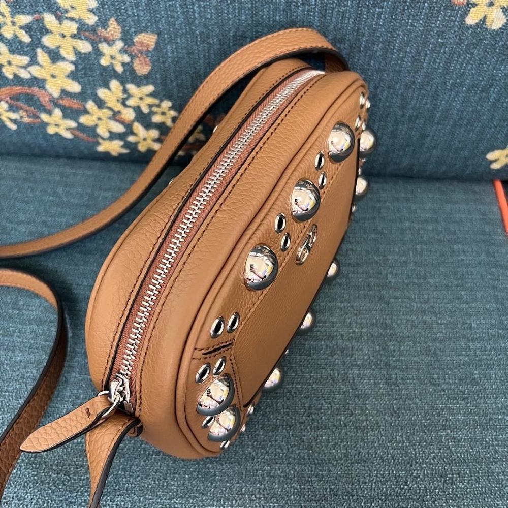 Modern Refined Calfskin Shoulder Bag