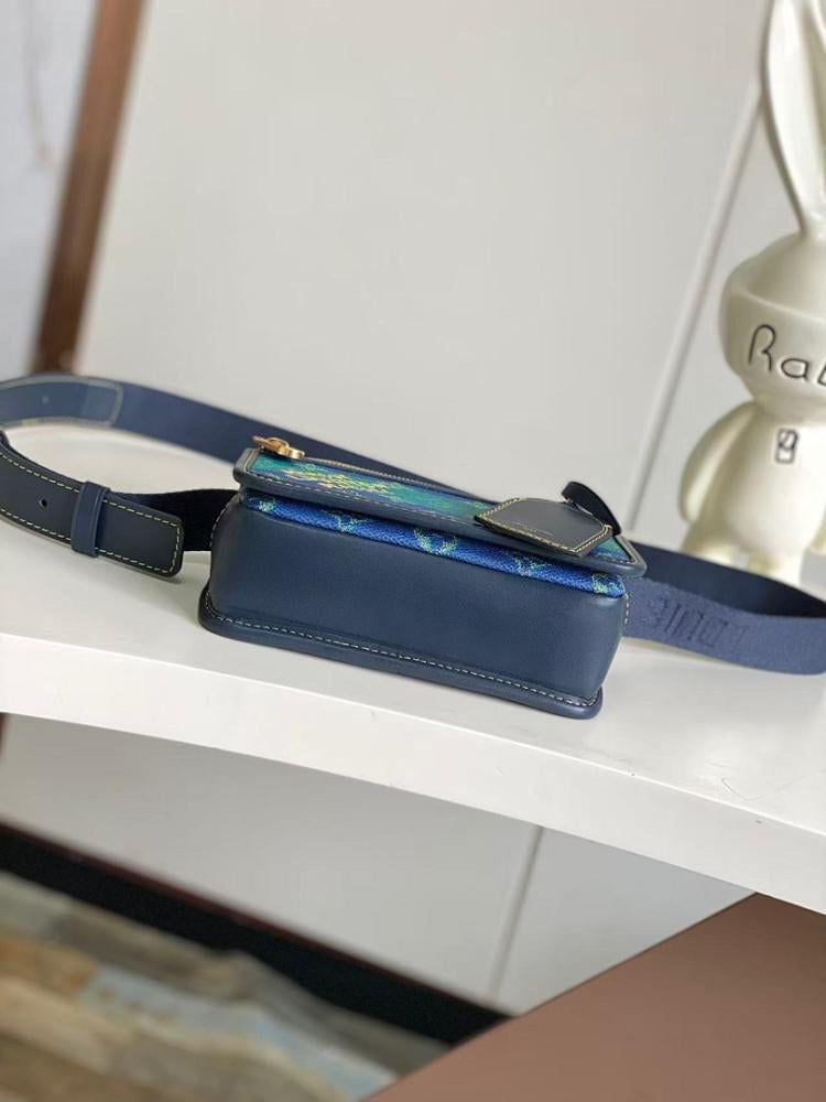 Modern Premium Monogram Leather Shoulder Bag