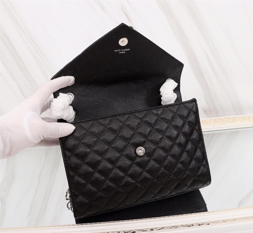 Stylish Refined Leather Top Handle Bag