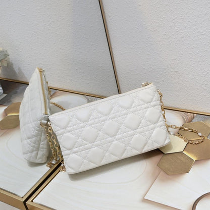 Elegant Premium Blue Printed Jacquard Crossbody Bag