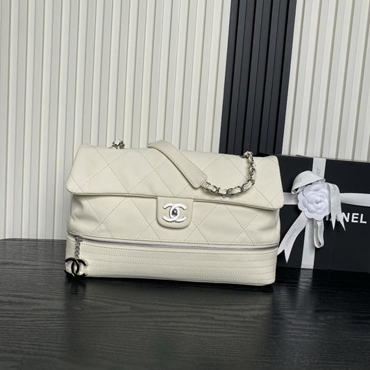 Leather Top Handle Bag