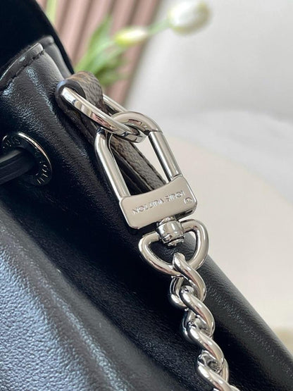 Luxury Stylish Black Leather Bag