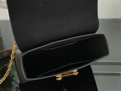 Leather Top Handle Bag