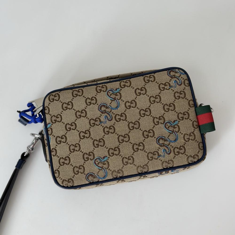 Embroidered Top Handle Bag