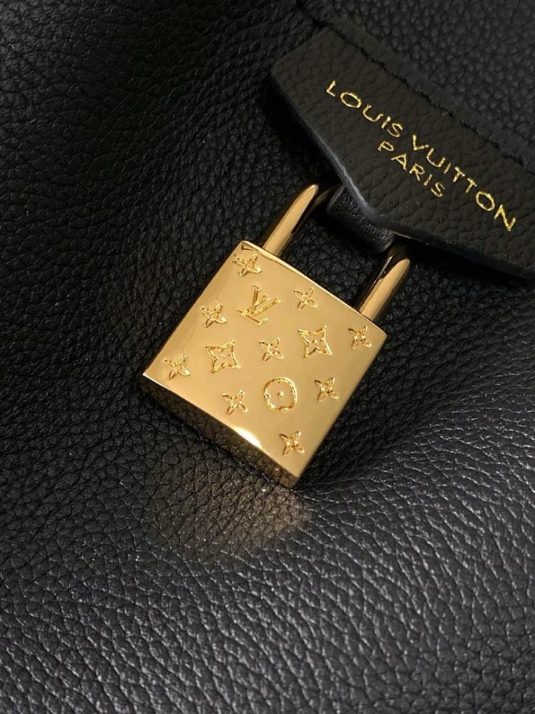 Modern Luxury Monogram Satin Top Handle Bag