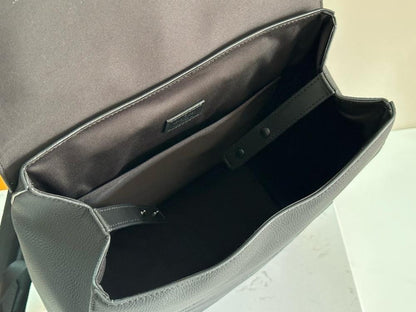 Stylish Refined Leather Crossbody Bag