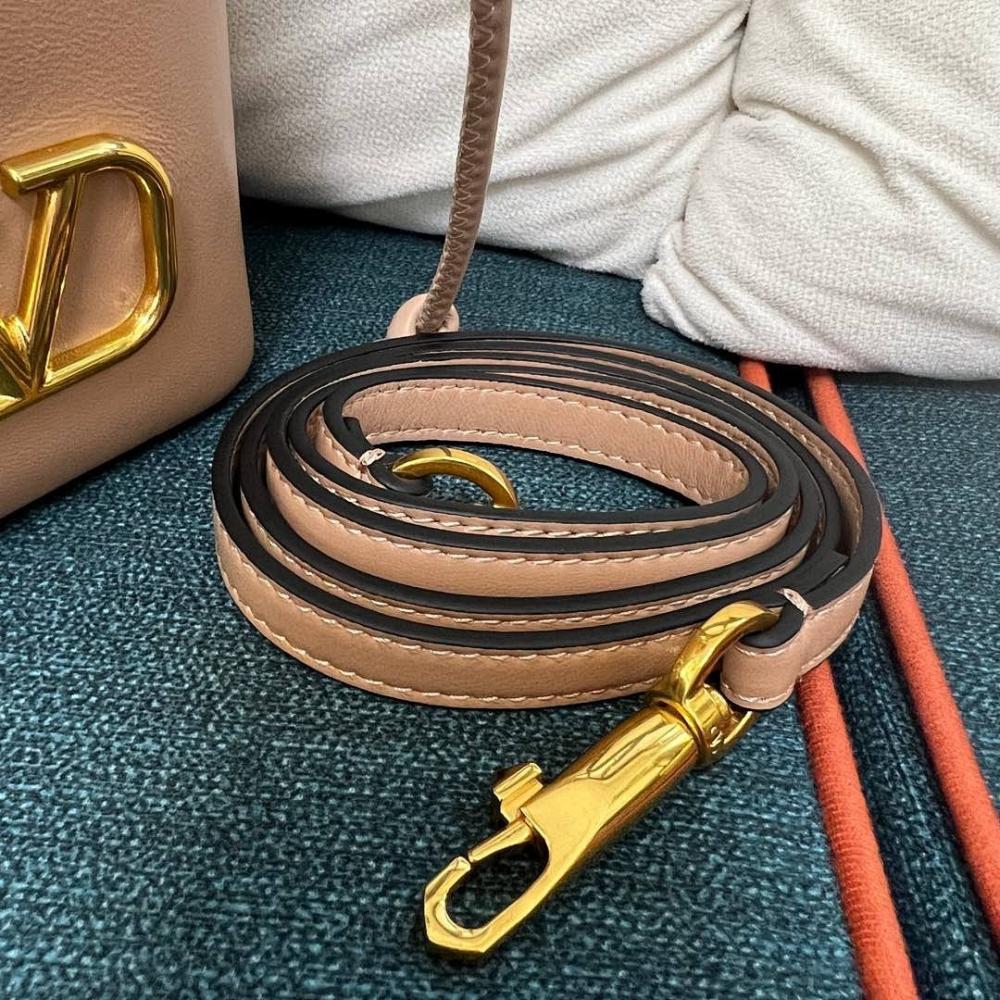 Modern Italian-Inspired Leather Bucket Bag