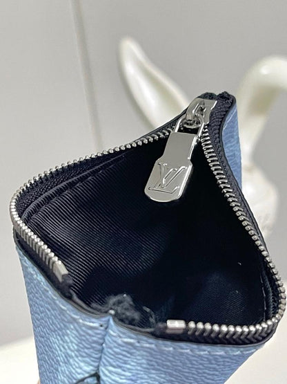 Italian-Inspired Luxury Monogram Calfskin Shoulder Bag