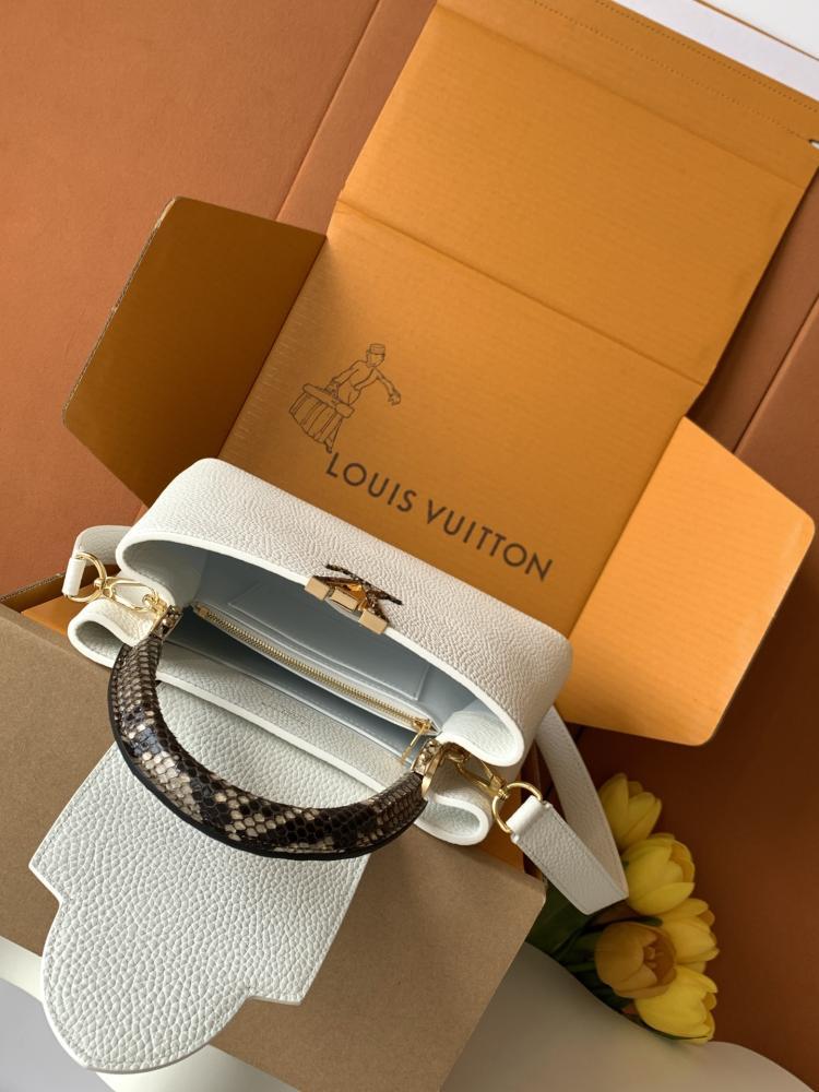 Calfskin Top Handle Bag