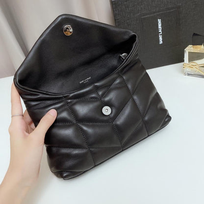 Leather Top Handle Bag