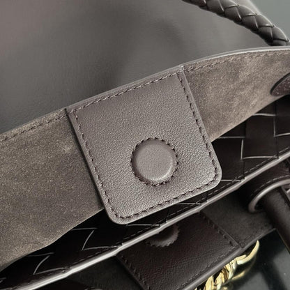 Leather Top Handle Bag