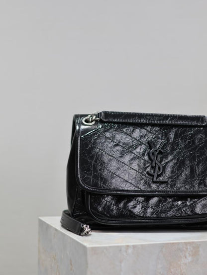 Leather Top Handle Bag