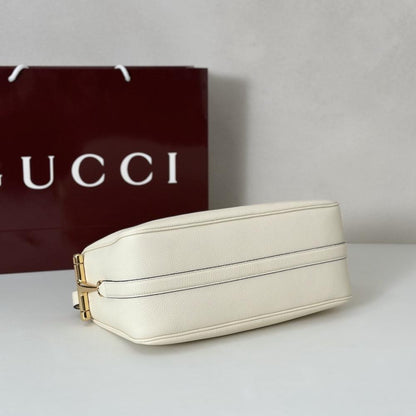 Elegant Leather Top Handle Bag