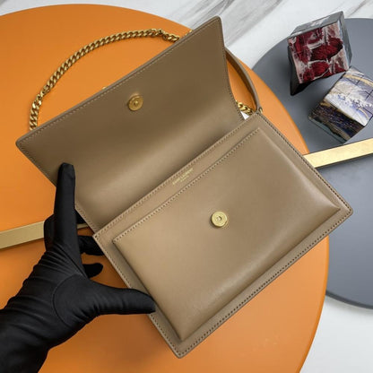 Leather Top Handle Bag