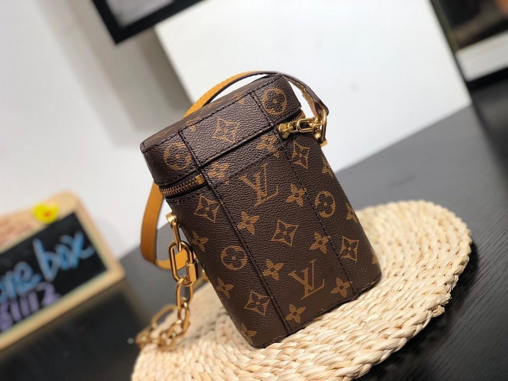 Modern Italian-Inspired Monogram Calfskin Bag